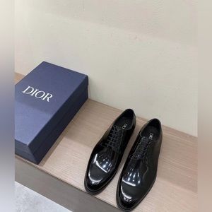 Mens Dior Timeless Derby Dress Shoes/ Box Is Kind Of Broken